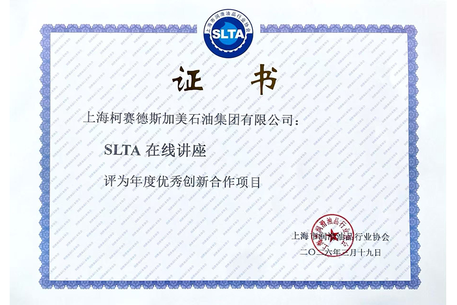 SLTA在线讲座年度优秀创新合作项目